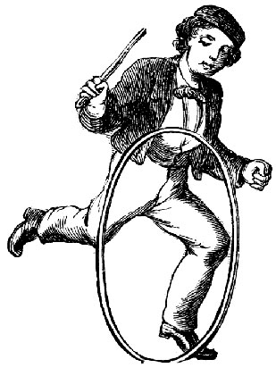 Boy with hoop